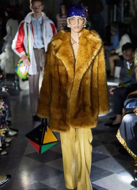 gucci fake fur boa|Best Faux Fur Coat of the Season : Gucci Faux.